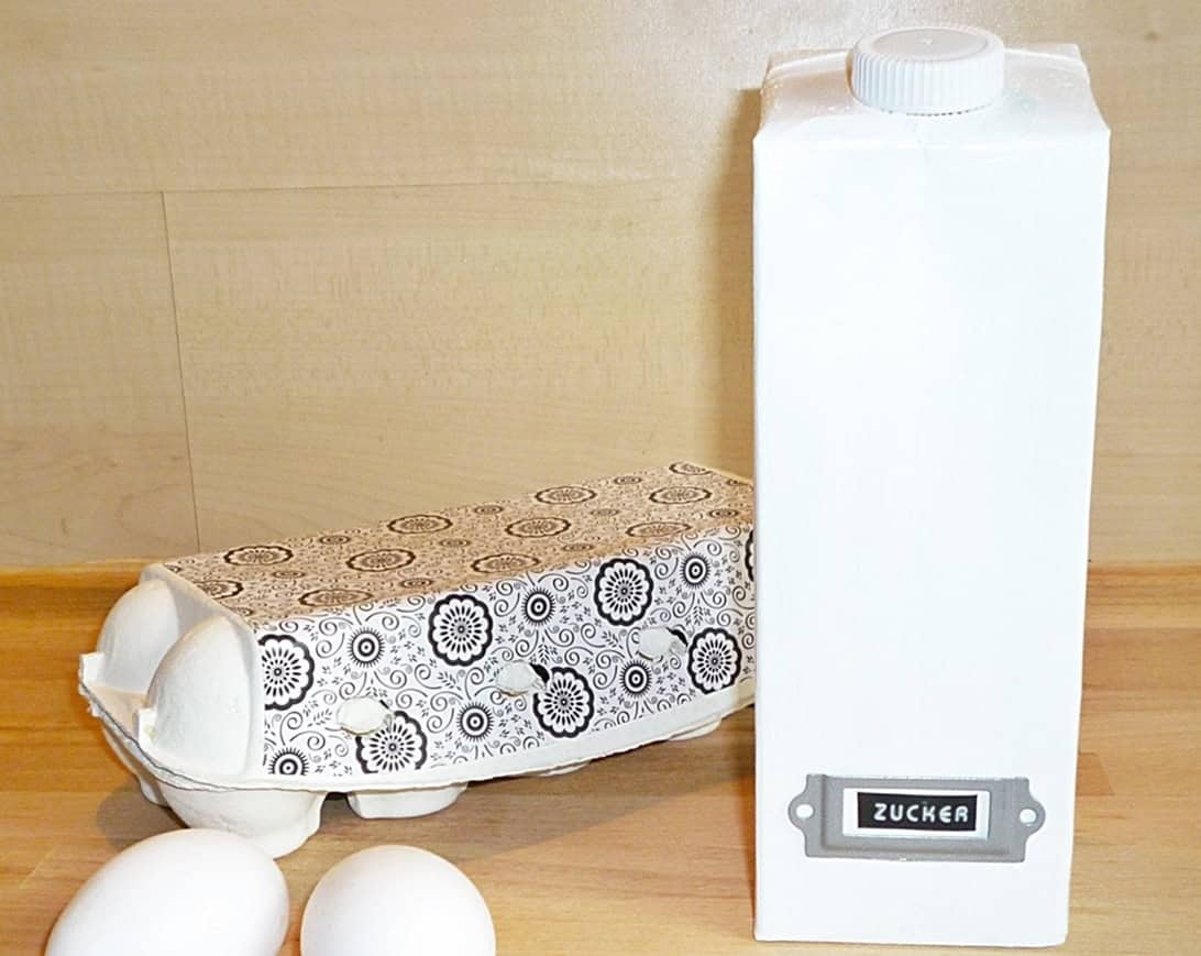 Zucker statt Milch – Tetrapack Upcycling