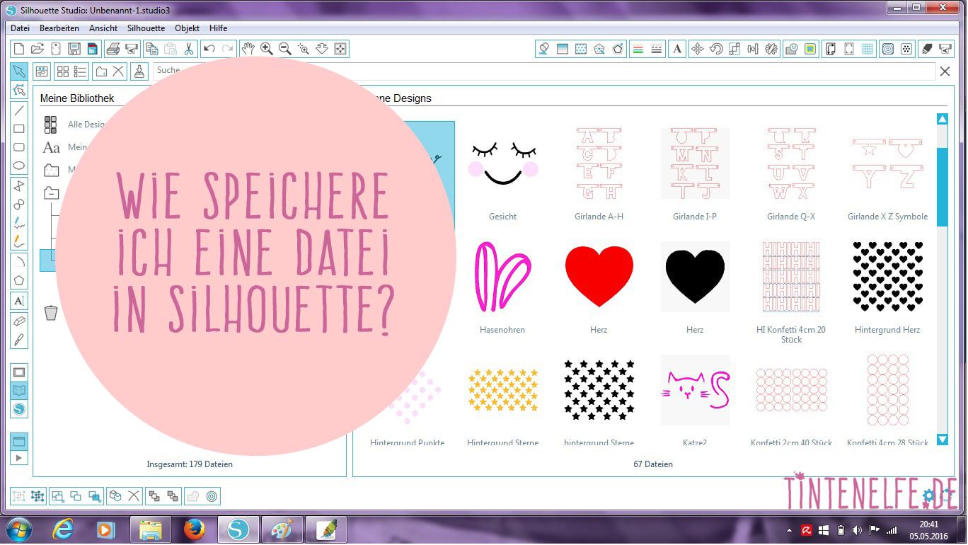 Plottertutorial für Anfänger – Wie speichere ich eine Datei
