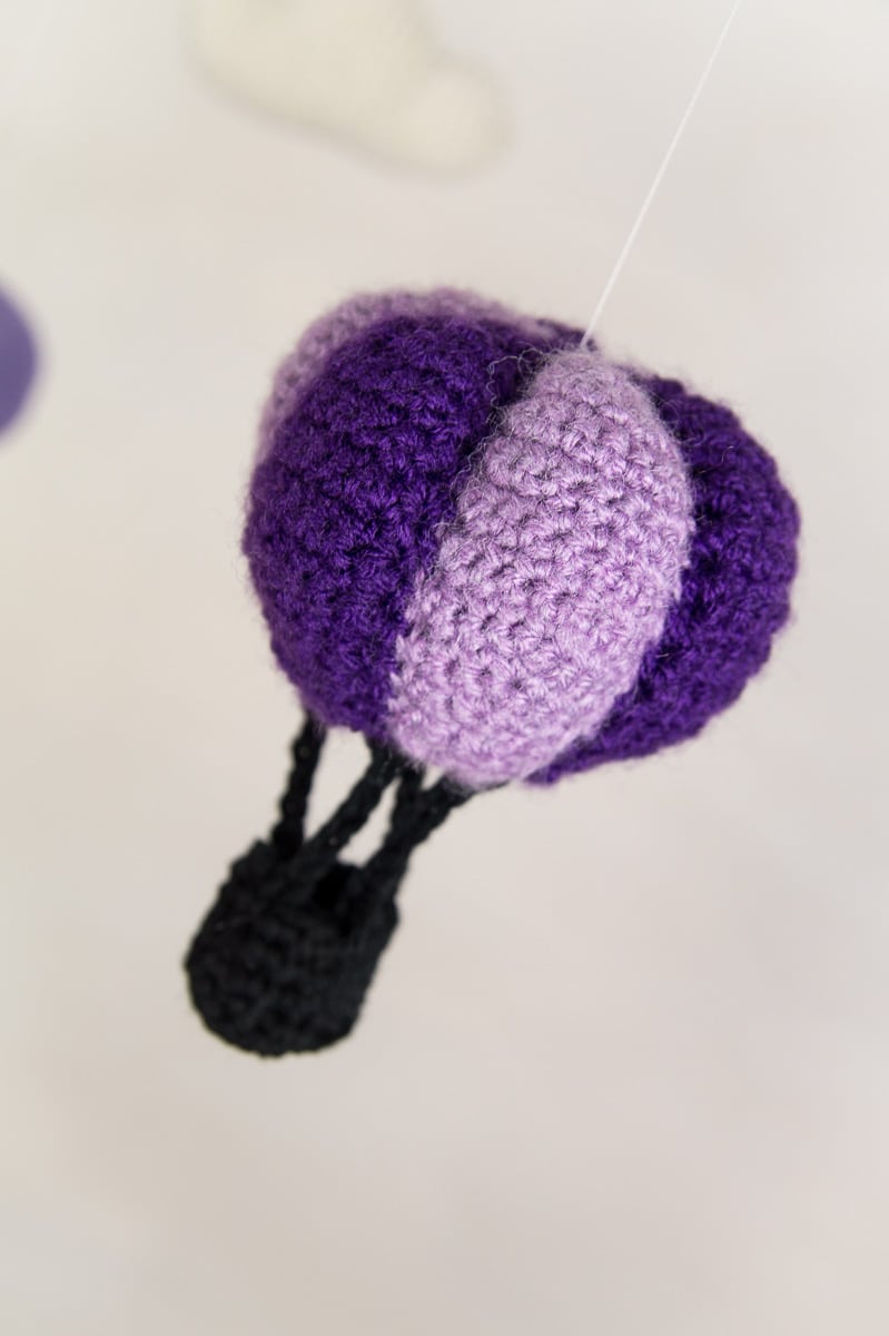 Häkelprojekt Heißluftballons & Wolken