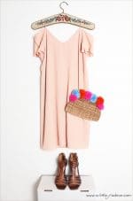 Clutch mit Pom Pons aufpeppen