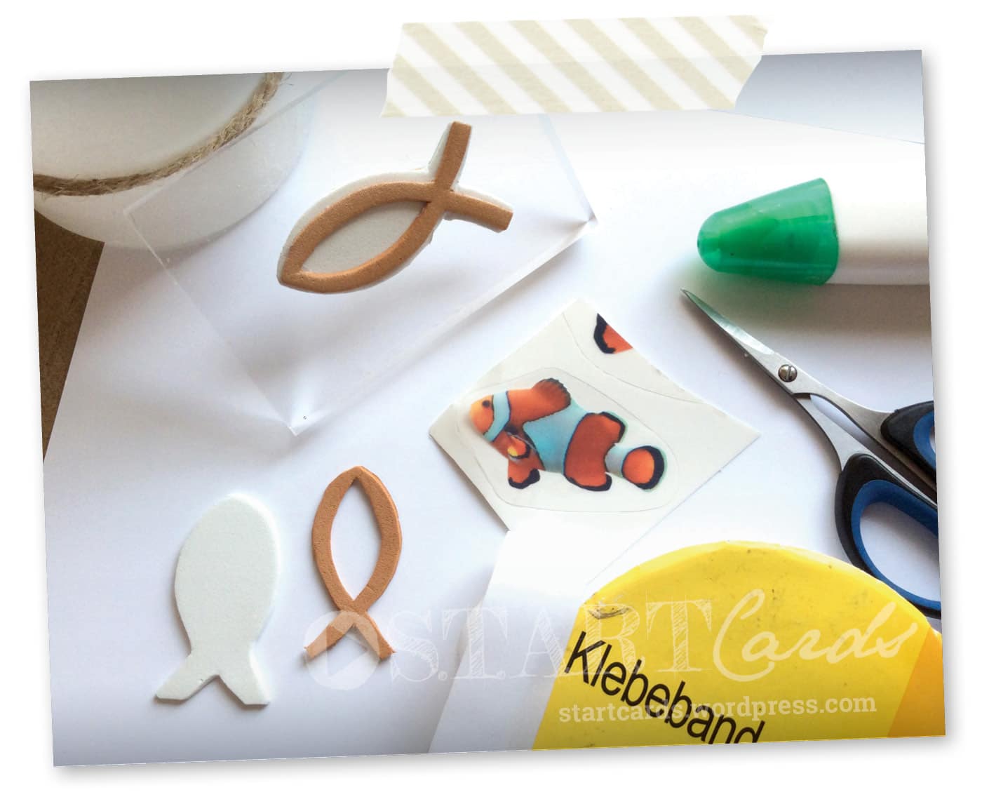 DIY – Selbsthaftende Stempel aus Moosgummi