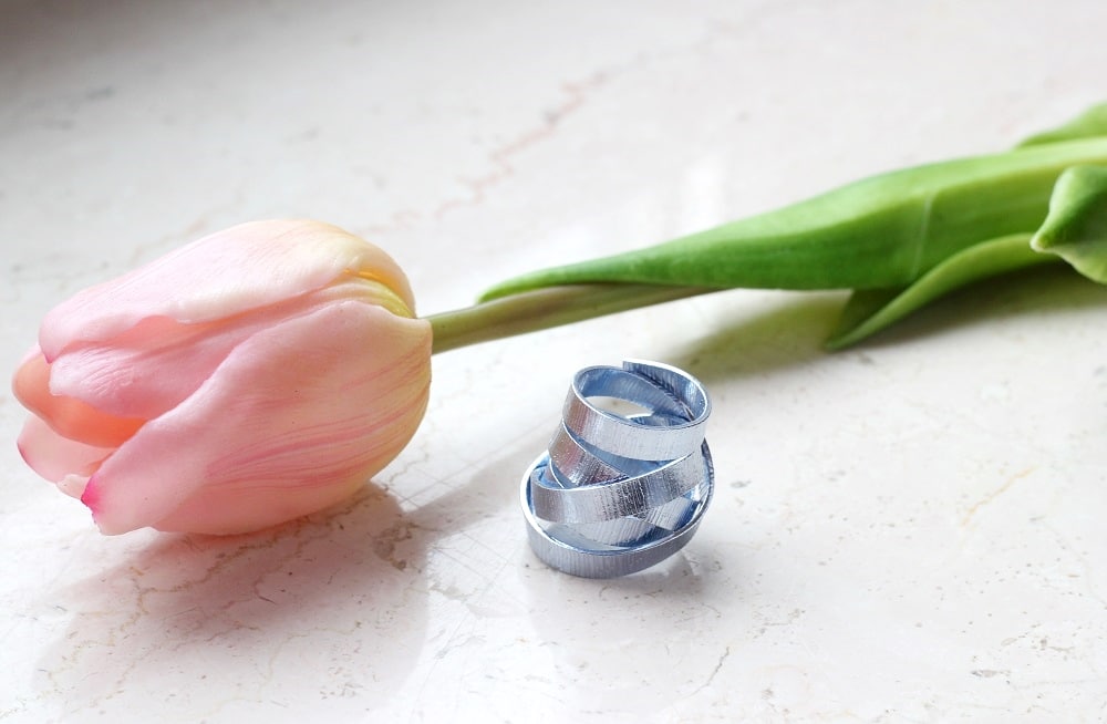Selbstgemachte Ringe aus Draht