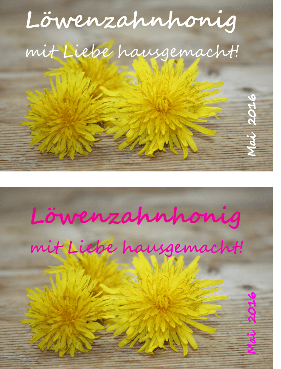 Löwenzahnhonig