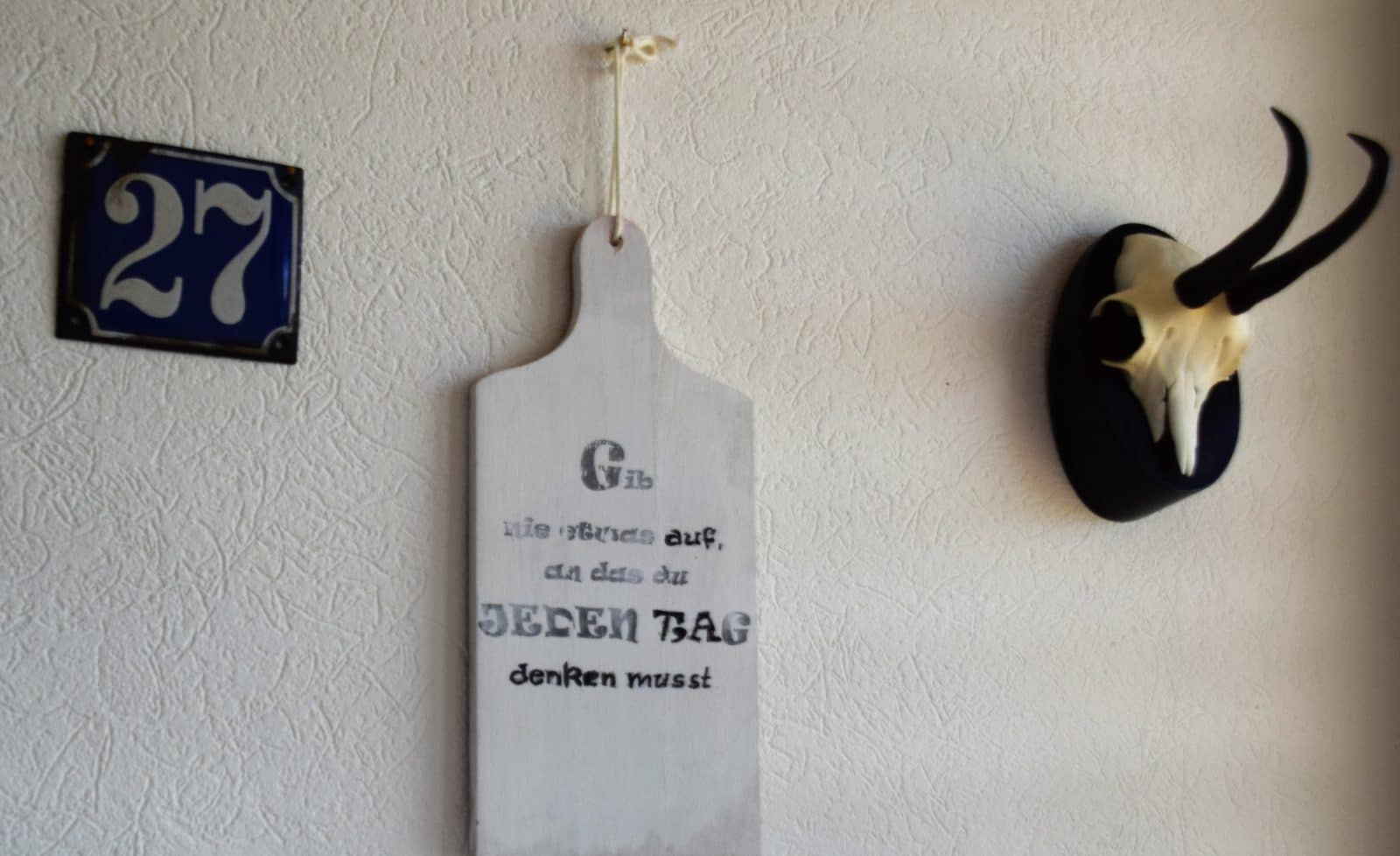 Worte auf Holz verewigen