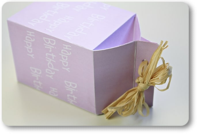 Geschenkboxen „happy birthday“ {Free Printable}