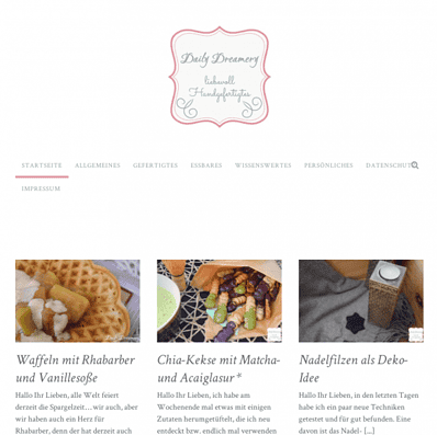 Daily Dreamery – Liebevoll Handgefertigtes