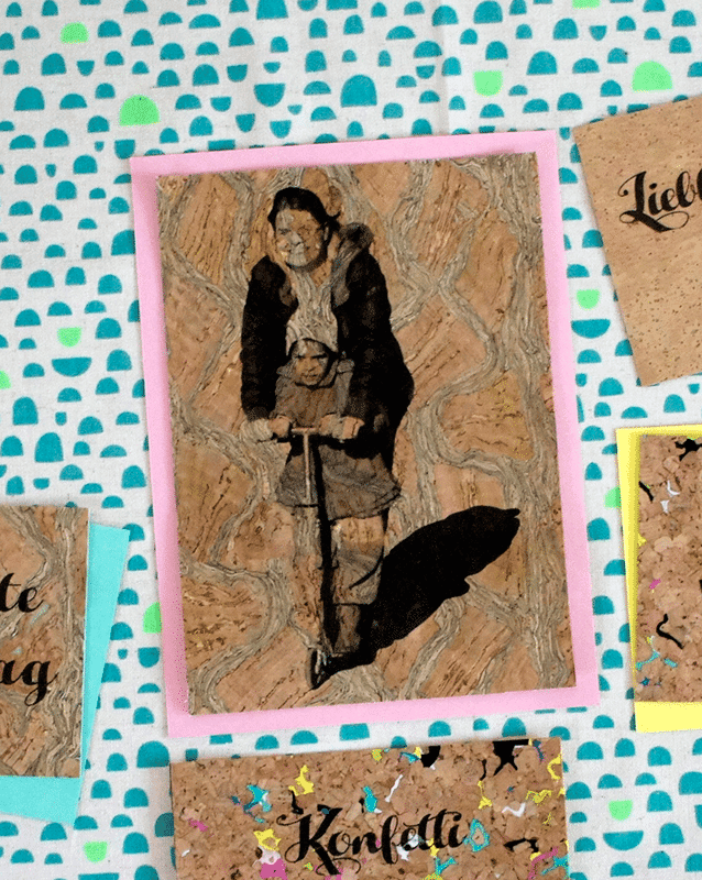 Alles Gute zum Alltag – Korkprints