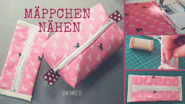 Anleitung: Mäppchen nähen