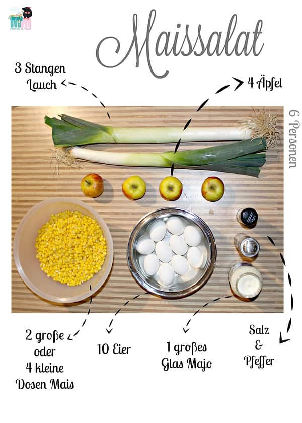 Leckerer Maissalat - Perfekt zum Grillen