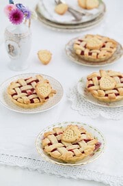 „Mini Crostata mit Erdbeerkompott!“