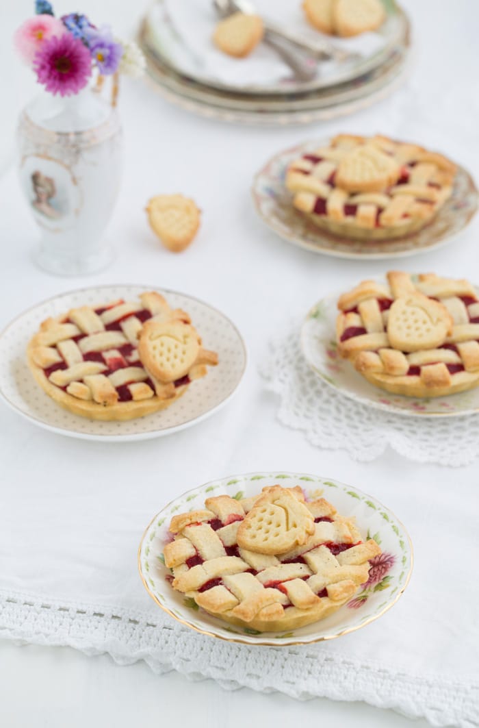 „Mini Crostata mit Erdbeerkompott!“