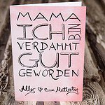 Muttertagsgeschenk –  sag’s mit einem Handlettering