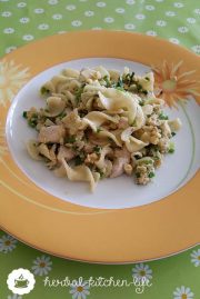 Pasta mit Schnittlauch-Hähnchen