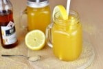 Alkoholfreier Cocktail mit Karamell