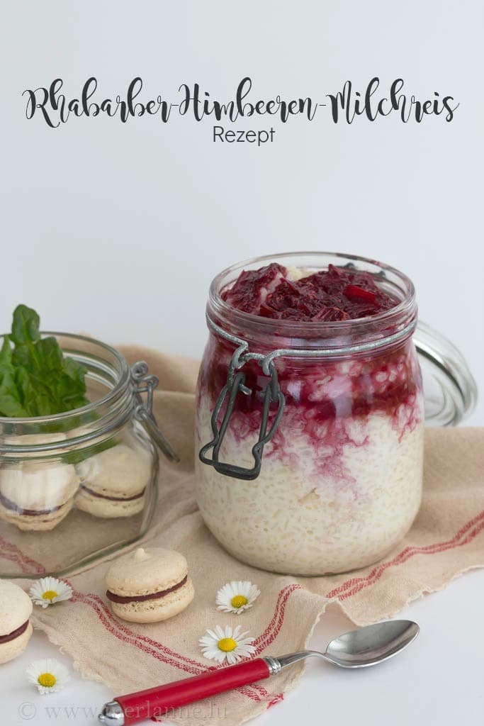 Rhabarber-Himbeeren-Milchreis