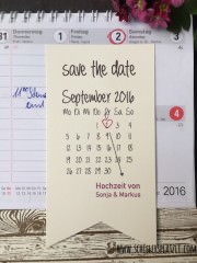 Save the Date Magnetkarte