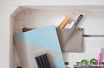 DIY-Wandutensilo aus einer Obstkiste