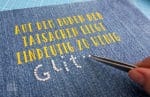 Stoffkarten aus Jeans nähen