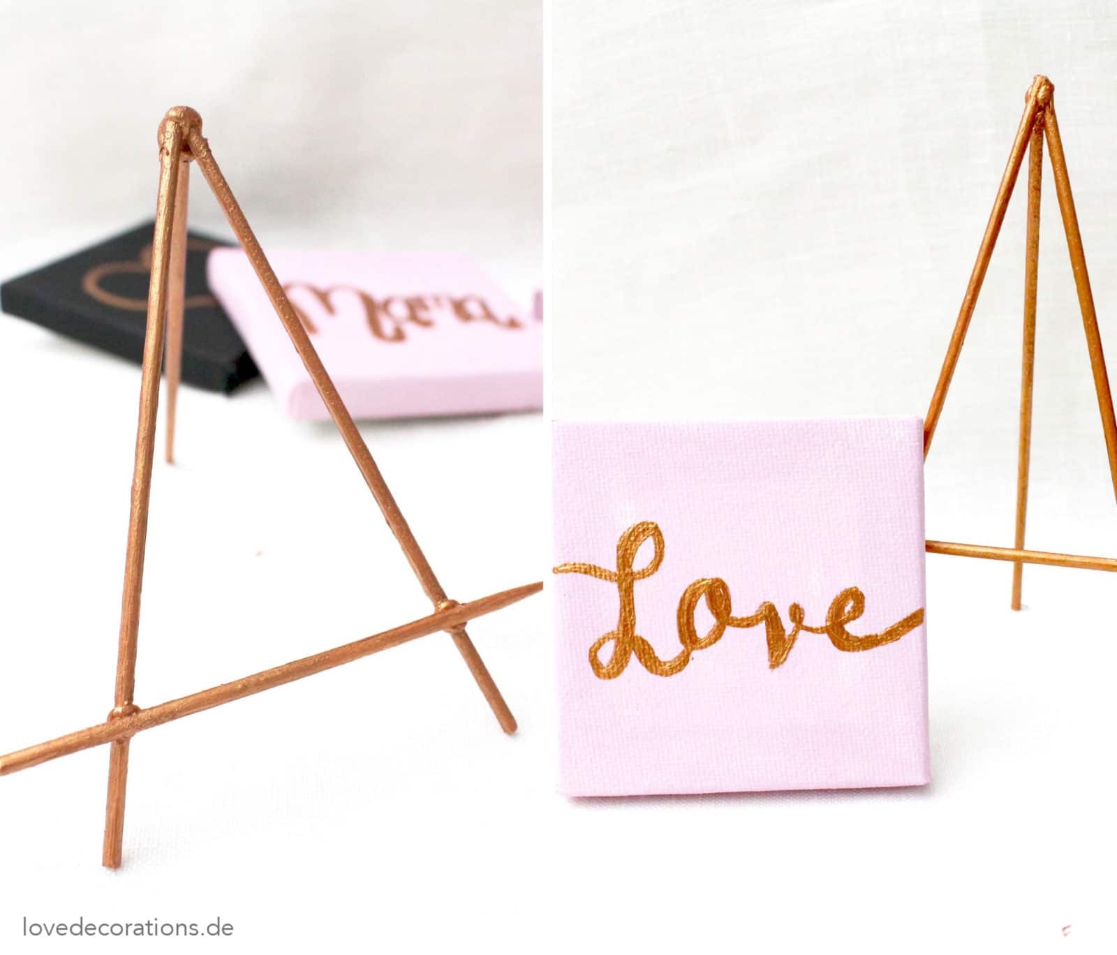 DIY Tischkartenhalter