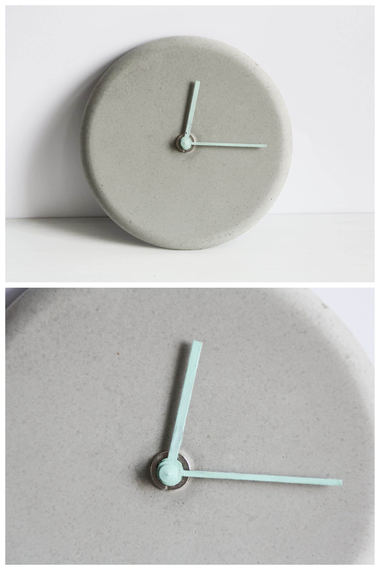 DIY Betonuhr