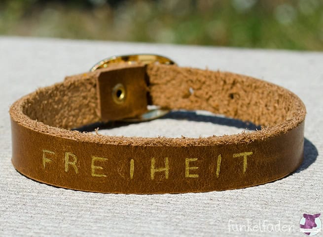 Anleitung – Boho-Armband aus Leder