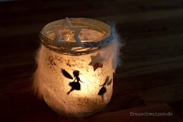 DIY- Windlicht Fee im Glas