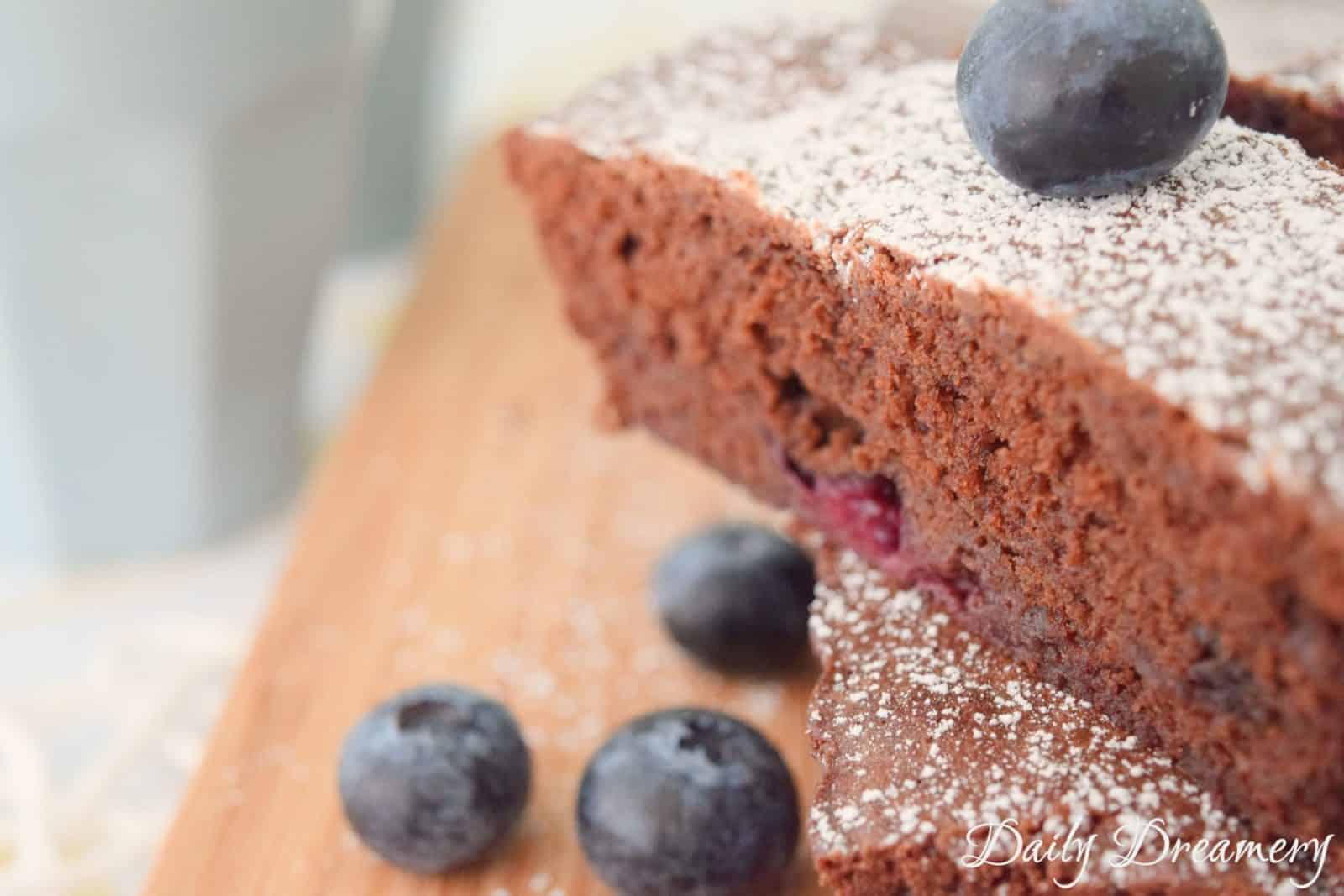 Heidelbeer-Brownies