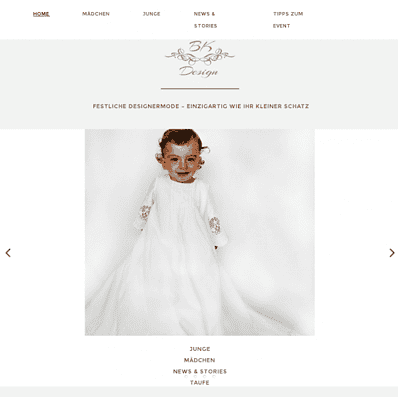 BK Design – Festliche Designermode – Einzigartig wie Ihr kleiner Schatz
