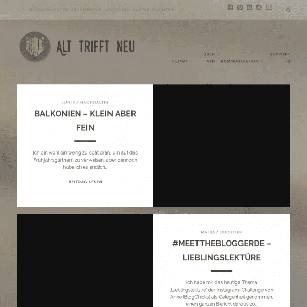 Alt trifft Neu * Upcycling, DIY & more Alt trifft Neu * Upcycling, DIY & more