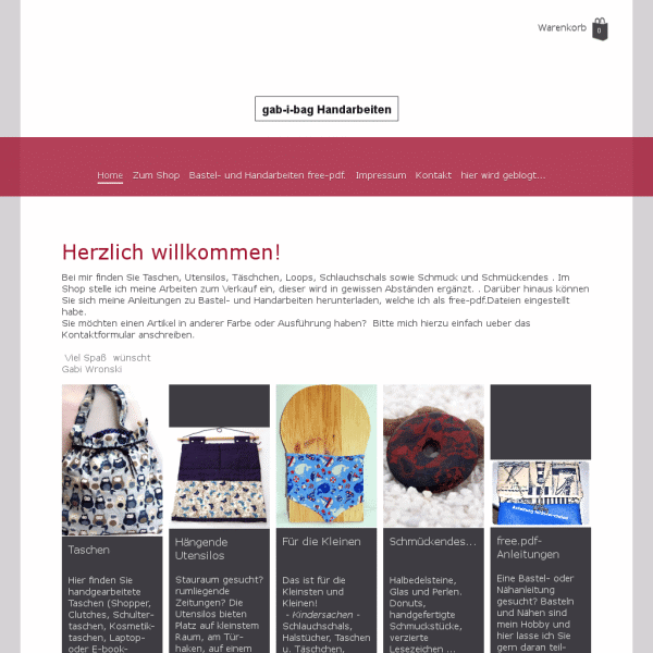 gab-i-bag Handarbeiten