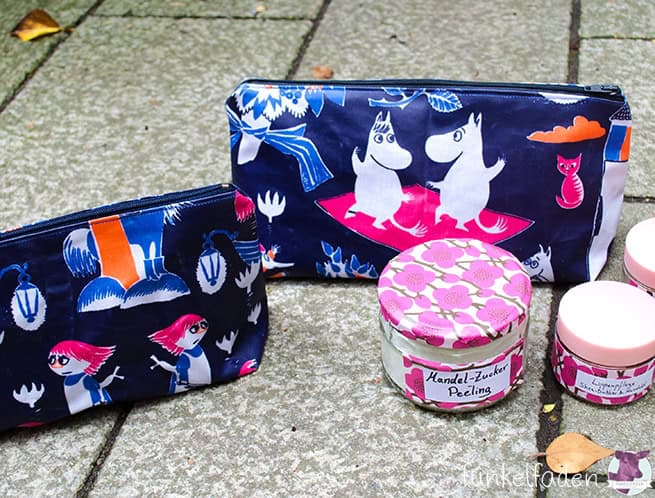 Kosmetiktasche + Schnittmuster