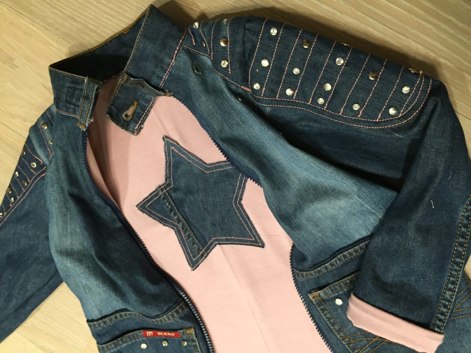 Upcycling Jeans….ich war einmal die Jeans von Papa