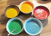 Regenbogentorte für Kinder (ohne Zucker)