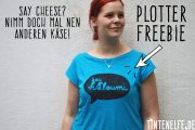 Say Cheese? Nimm doch nen anderen Käse! Kimono Tee nähen und plottern