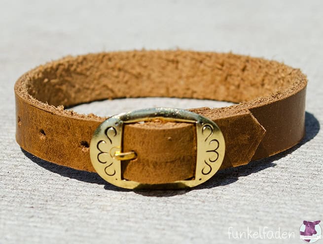 Anleitung – Boho-Armband aus Leder
