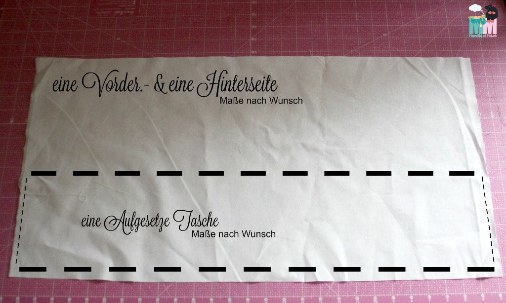 Nähanleitung für ein Kissen – Geschenkidee zum Ruhestand
