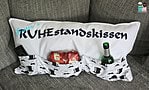 Nähanleitung für ein Kissen – Geschenkidee zum Ruhestand