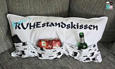 Nähanleitung für ein Kissen - Geschenkidee zum Ruhestand