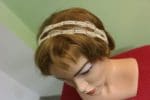 Haarband aus Spitzenborte – DIY