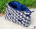 Kosmetiktasche + Schnittmuster