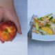 Reisnudelsalat mit Pfirsich, Erdnüssen und Kokosmilchdressing