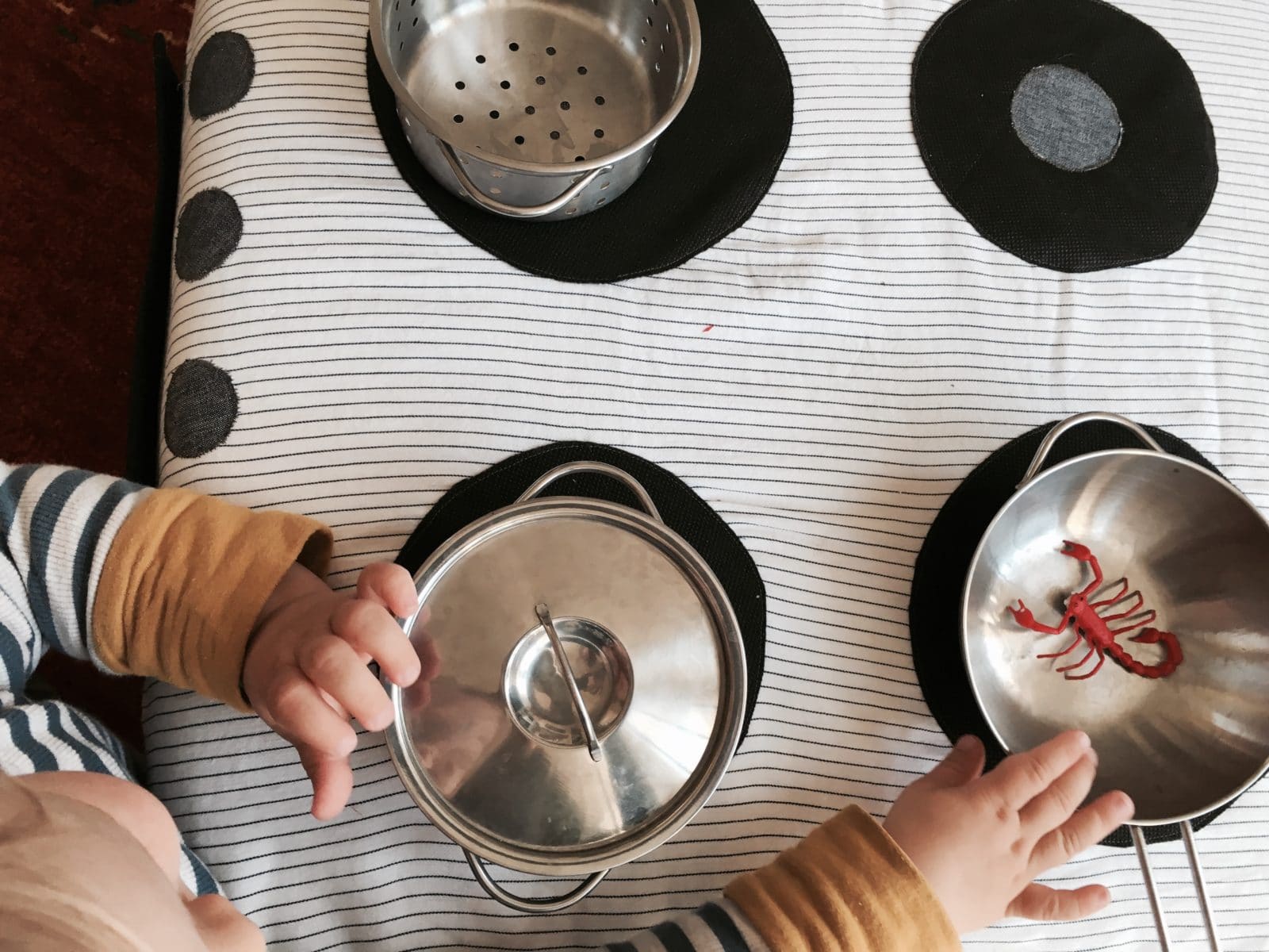 Spielküche aus Stoff