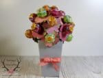 Chupa Chups Blumenstrauß und kleine Karte für Lieblingsmenschen