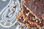 vegane Müsliriegel mit Chiasamen und gepufftem Quinoa