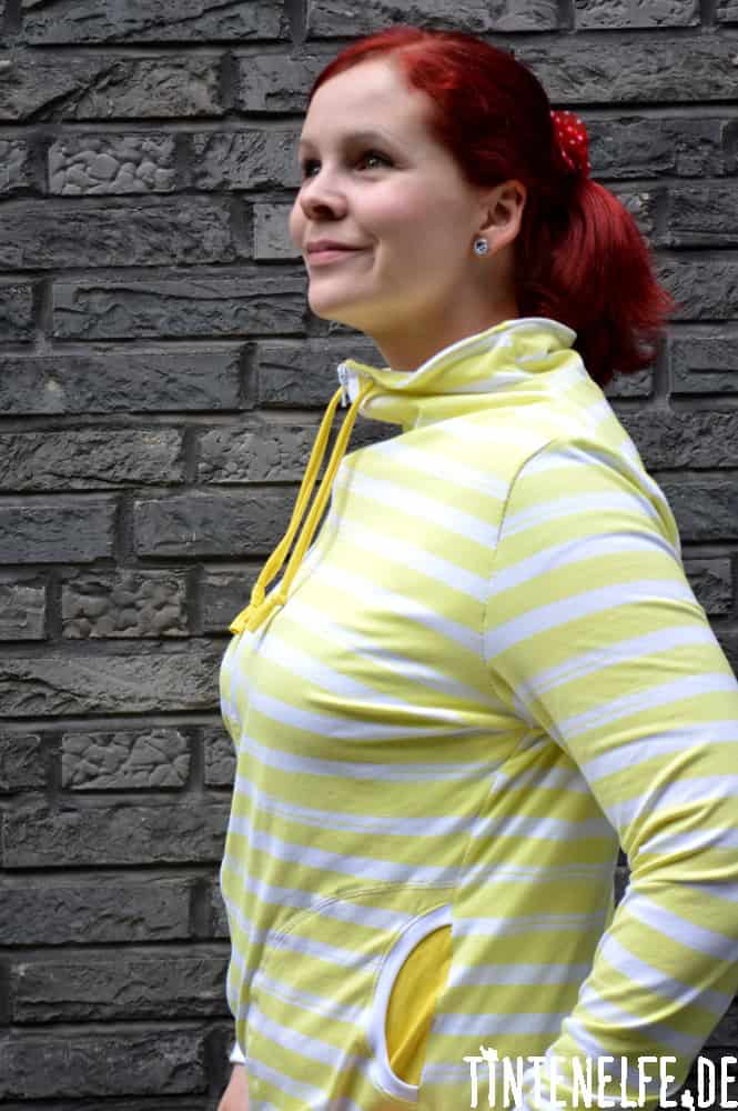 Meine zitronengelbe Sommerjacke