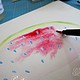 Malen mit Aquarell - sommerliche Wassermelone