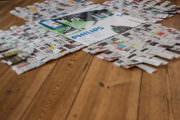 Altpapier Pendellampe