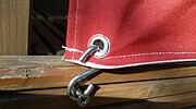 DIY Balkonsichtschutz aus Markiesenstoff