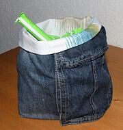 Upcyling Ideen aus einer Jeans