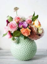Hobnail Vasen und Gläser